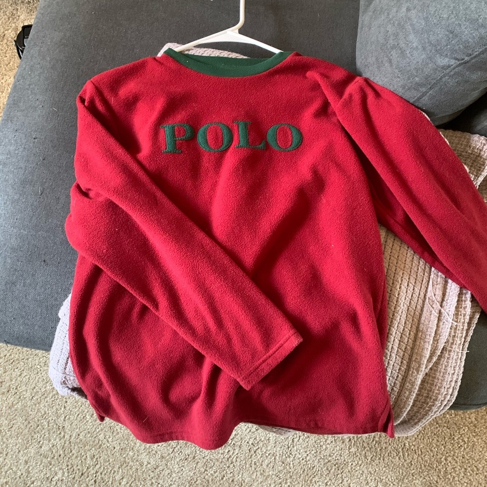 Vintage POLO fleece sweater
